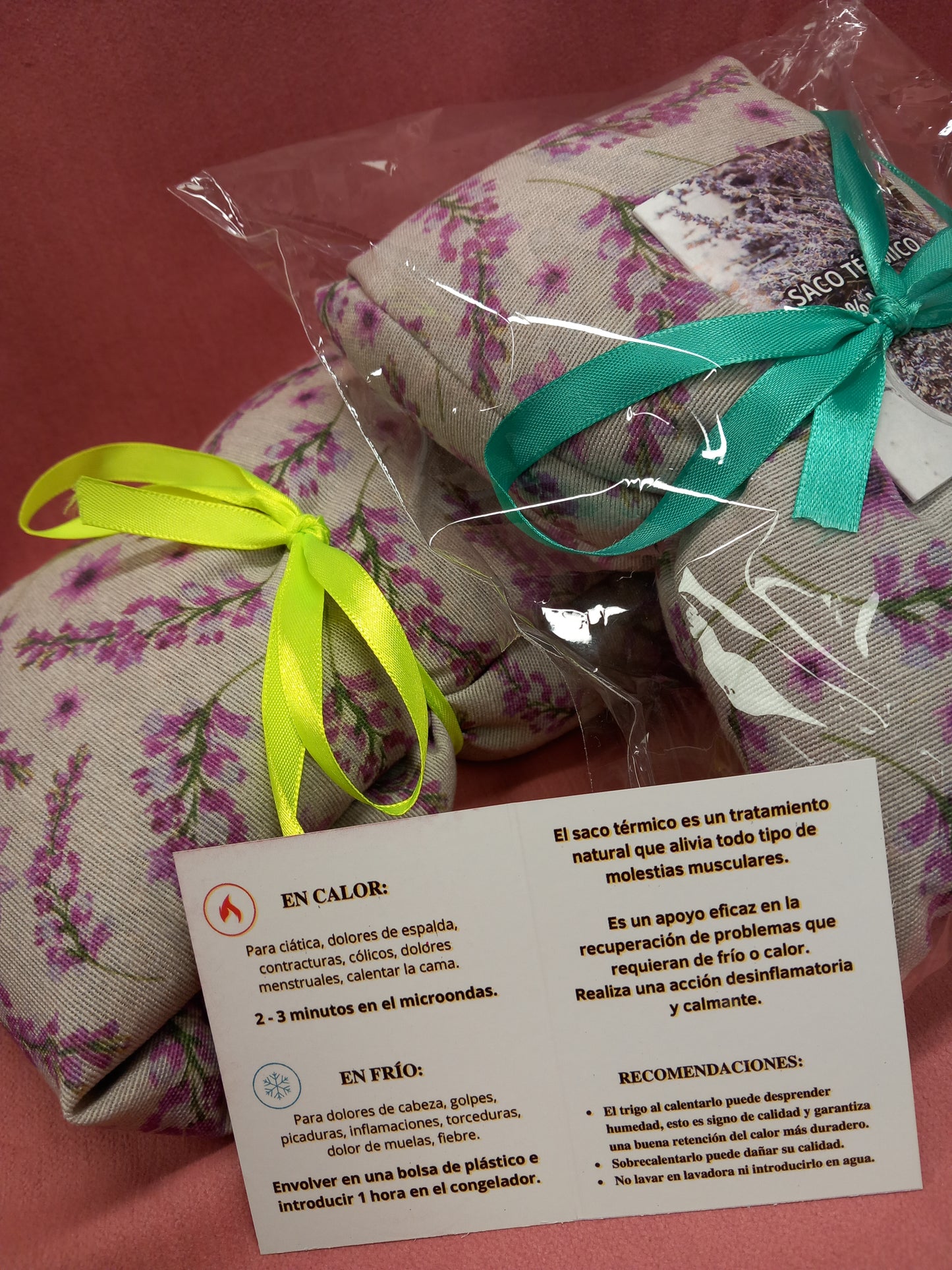 Saco Flores de Lavanda. Envío gratis.