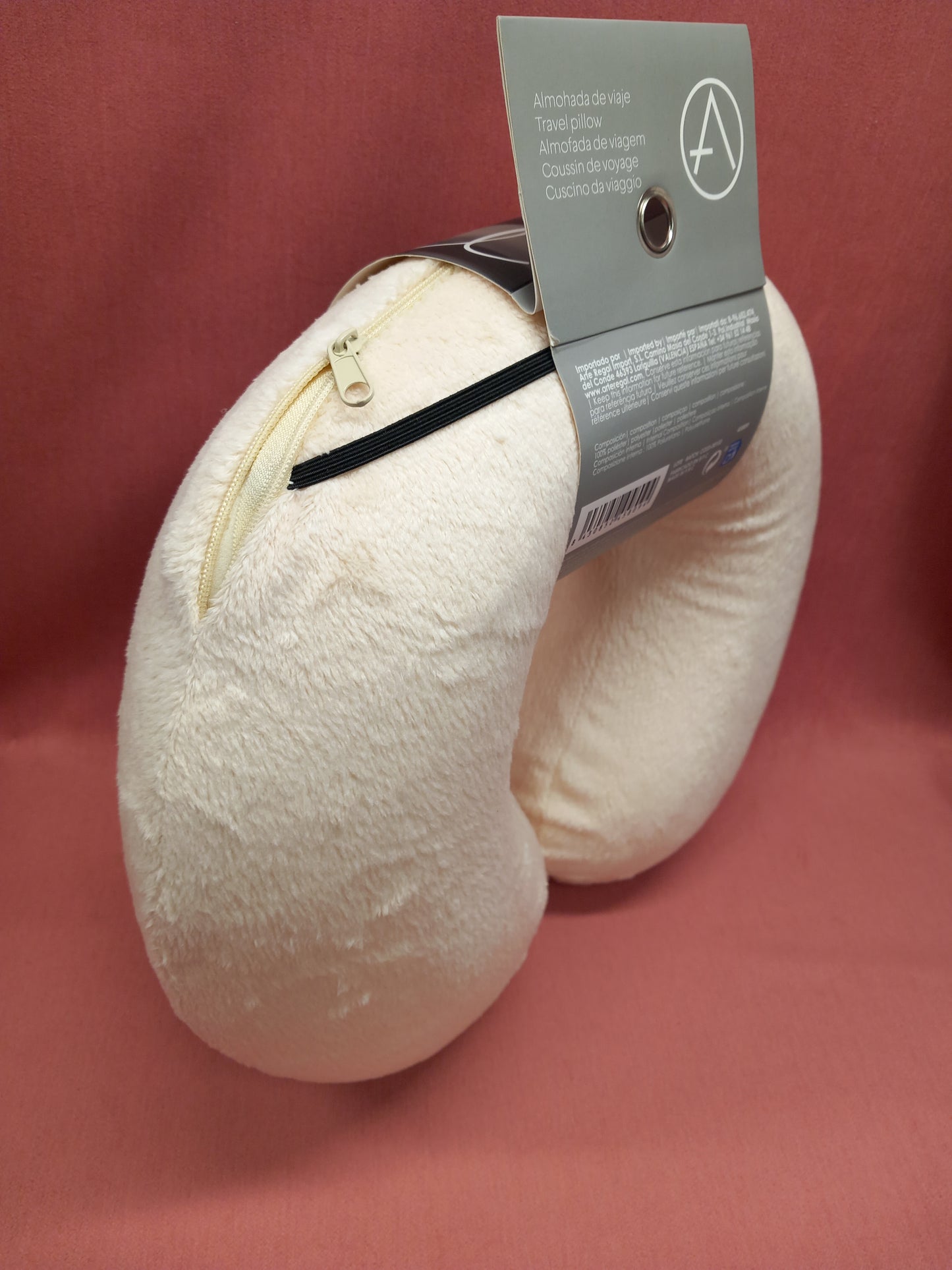 Almohadas de viaje viscoelástico de memoria colores lisos