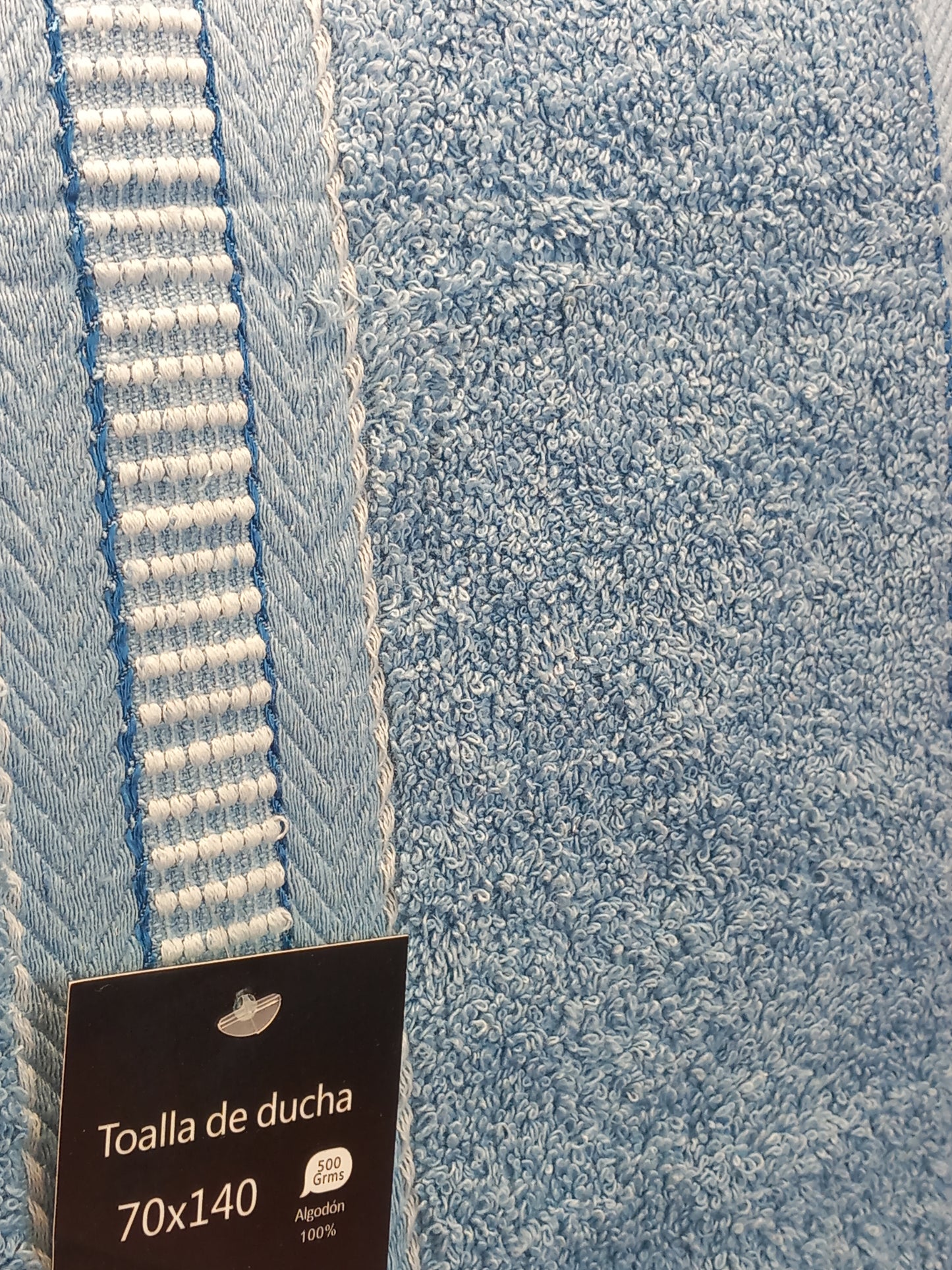 Juegos de Toallas máxima calidad en agua marina (3 piezas). Envío gratis.