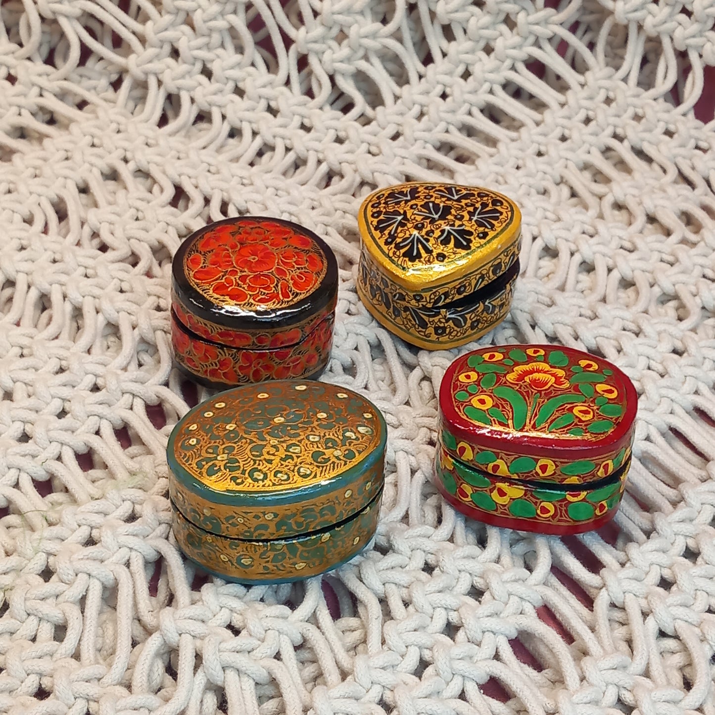 Cajitas Suruc Joyero XS. Artesanía India.Complemento de bisuteria a precios bajos.Envío Gratis.