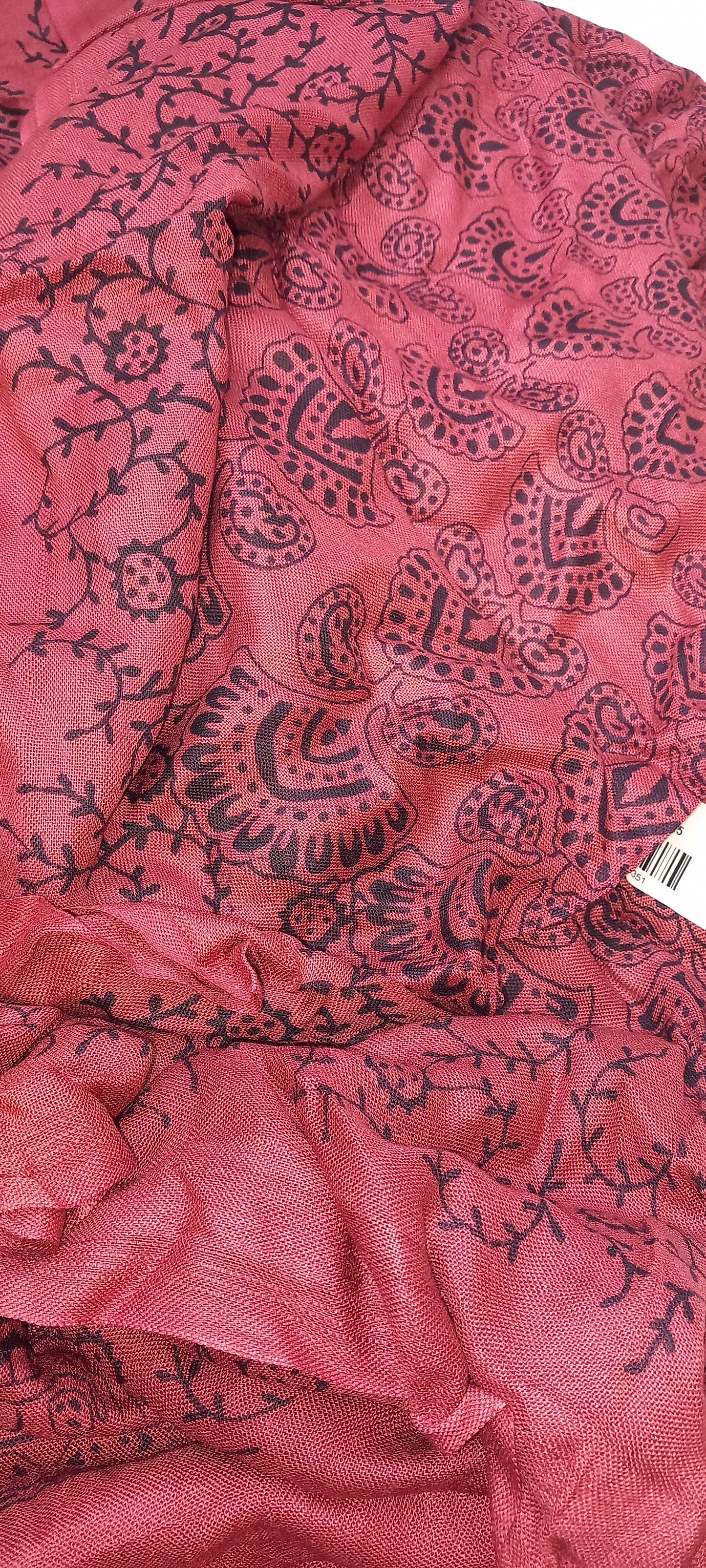 Foulard multiposición Omma,100%artesanía India en 100%rayón.Envío Gratis sin pedido mínimo.
