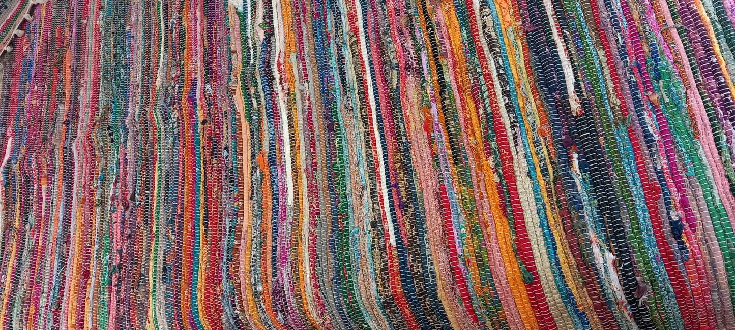 PLAID MULTIUSOS Y MULTICOLOR CON FLECOS.120X200CM ARTESANALMENTE ELABORADA EN INDIA VIBRANTE.MODELO ANANDA. ENVÍO GRATIS SIN PEDIDO MÍNIMO.