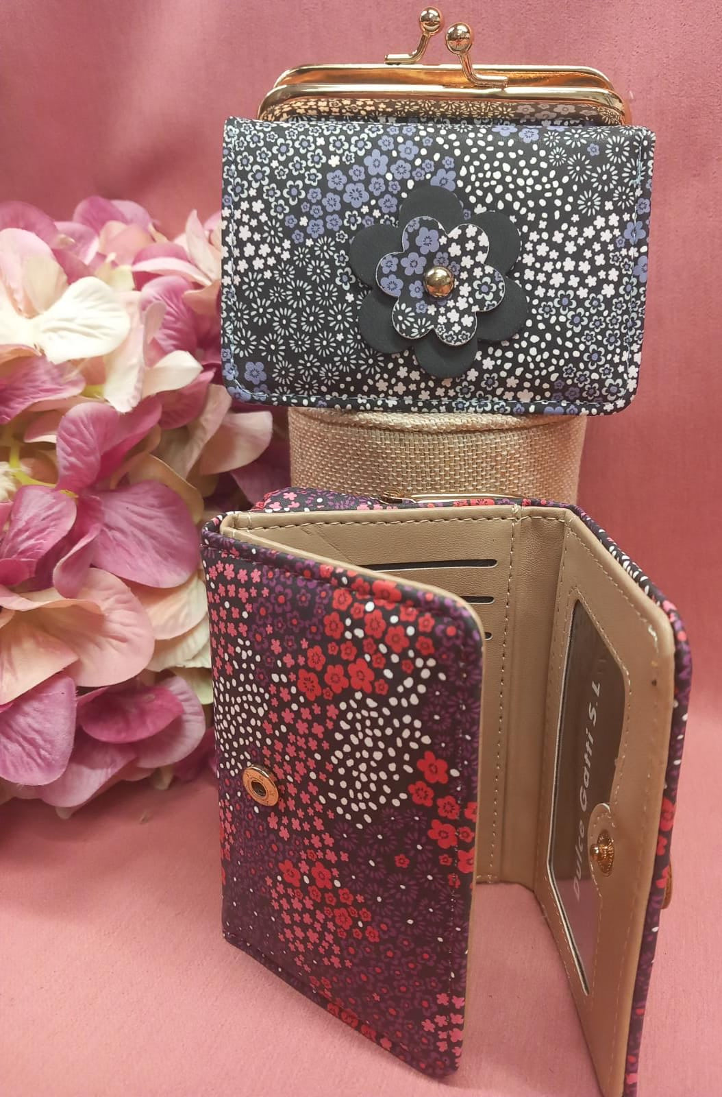 Carteras Monedero Florecitas 🌷