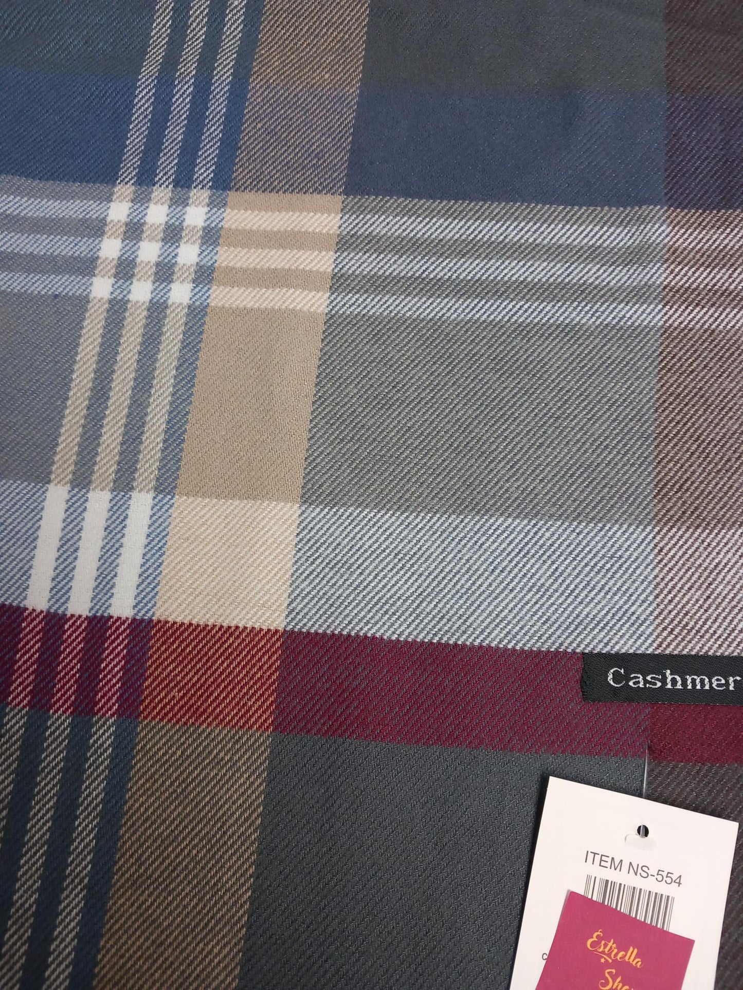 Exclusiva bufanda reversible de hombre Extra Suave