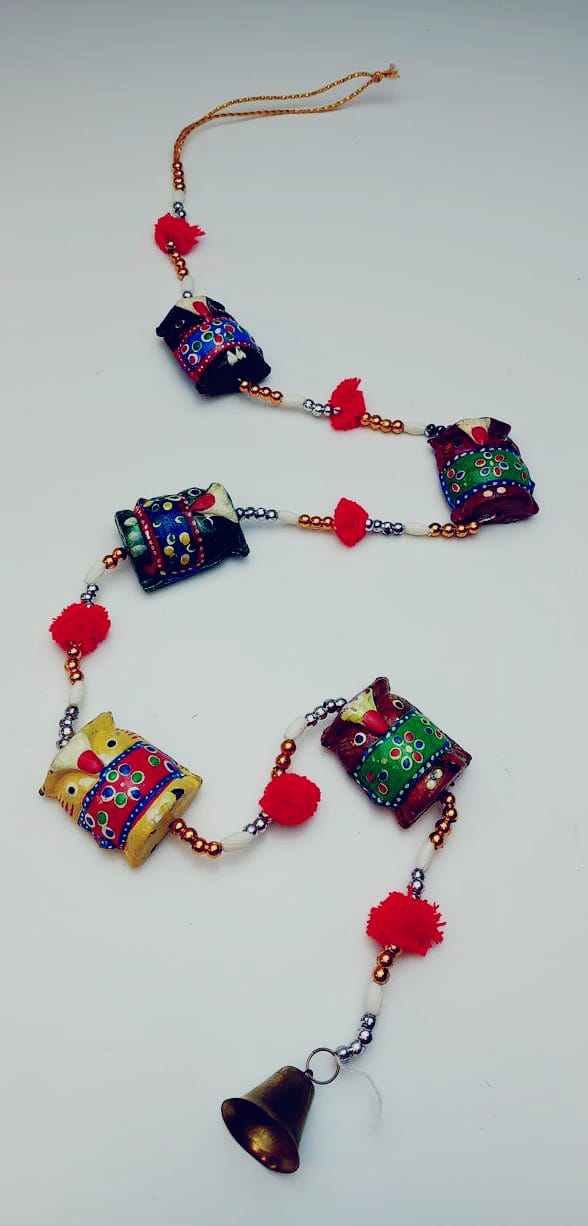 Colgador móvil de búhos elaborado artesantamente.Precio sin competencia.Envío Gratis.