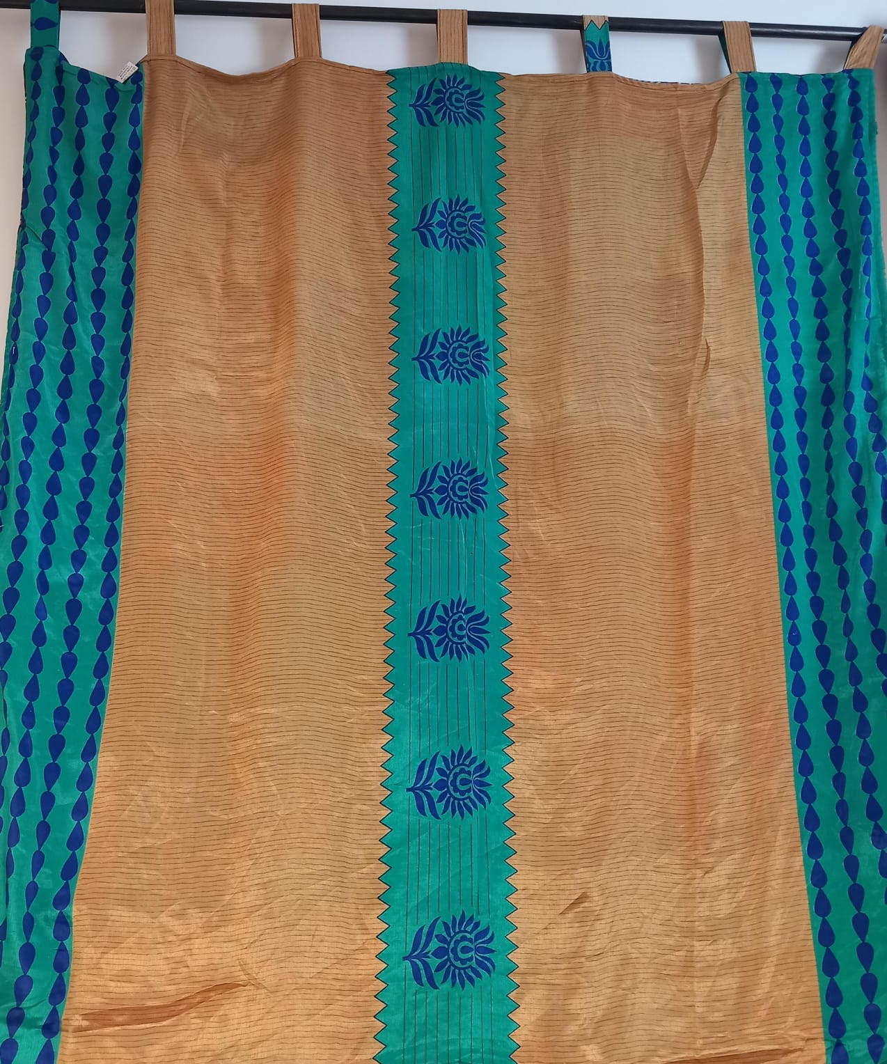 Cortina Bohemia Multicolor A DOBLE CARA.Envío Gratis y precio sin competencia. Modelo ESPERANZA