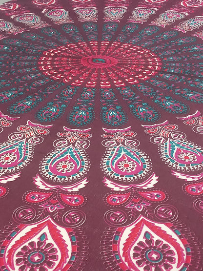 Jarapa Exclusiva multiusos fabricada en India.Envío gratis.Precio sin competencia.Mandala cashmere.