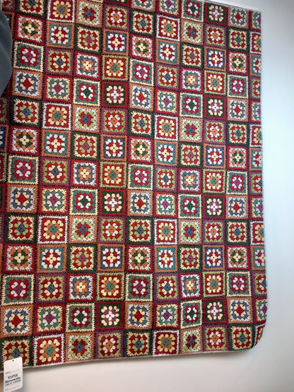 Tapiz crochet.130x100cm.Precio sin competencia.Multiusos.Envío Gratis.