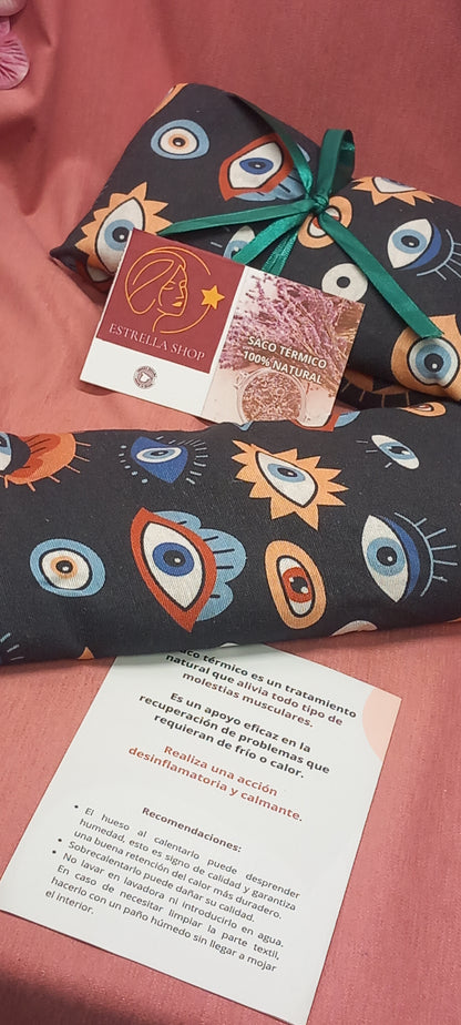 SACO TÉRMICO TERAPEÚTICO OJO TURCO.ENVÍO GRATIS SIN PEDIDO MÍNIMO.