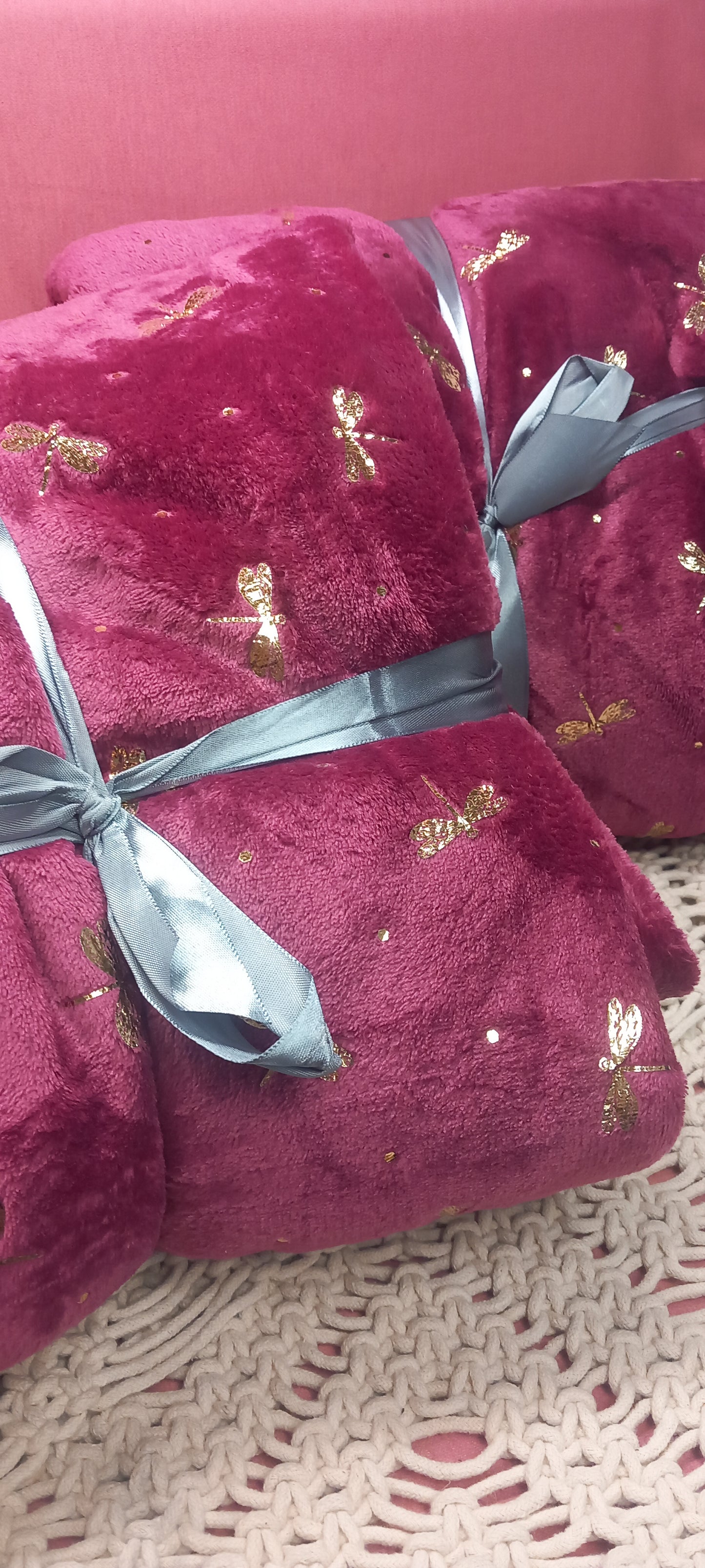 MANTA GRANDE MÁGICA TERCIOPELO DOBLE CARA 210X230CM.ENVÍO GRATIS SIN PEDIDO MÍNIMO.