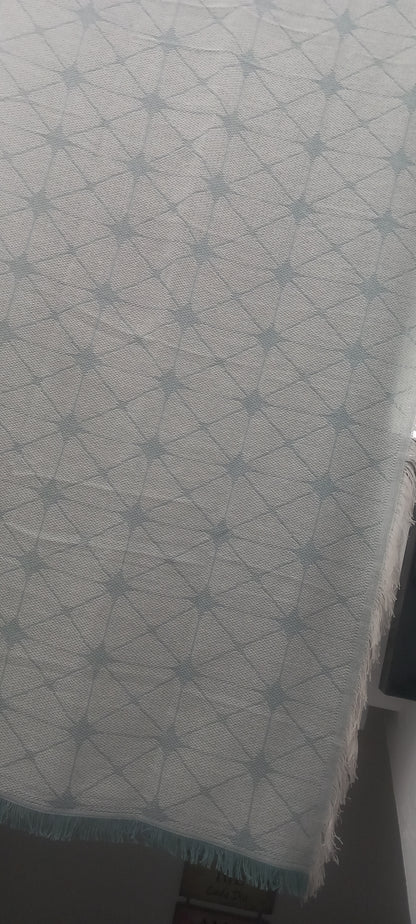 JARAPA MANTA RÚSTICA MULTIUSOS MÁGICO REVERSIBLE DE ALGODÓN RECICLADO. 80%ALGODÓN,ENVÍO GRATIS SIN PEDIDO MÍNIMO.