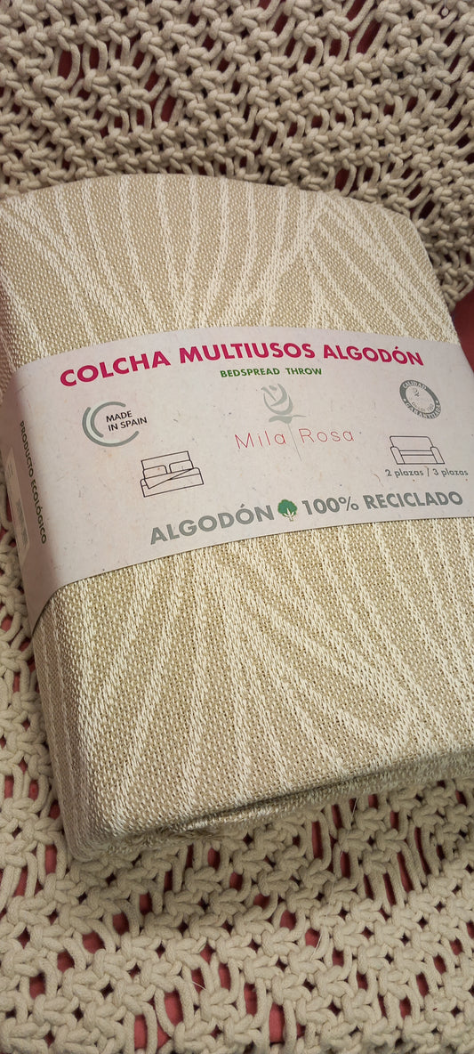 JARAPA MULTIUSOS 230X260 ALGODÓN 100X100 ES UN PRODUCTO ECOLÓGICO Y ARTESANAL.ENVÍO GRATIS SIN PEDIDO MÍNIMO.