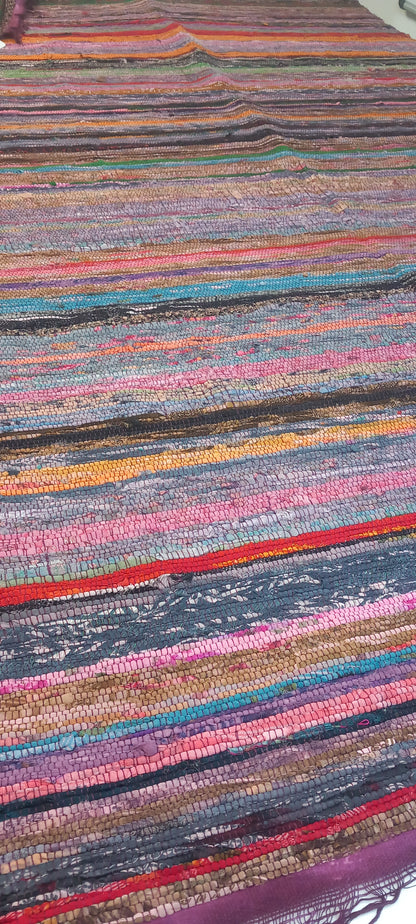 JARAPA PLAID ALFOMBRA FLECO BERENJENA,MODELO SHIVAYA MULTIUSOS Y MULTICOLOR 100X200CM.TEXTURA Y TRADICIÓN EN UNA SOLA PIEZA.ENVÍO GRATIS SIN PEDIDO MÍNIMO.