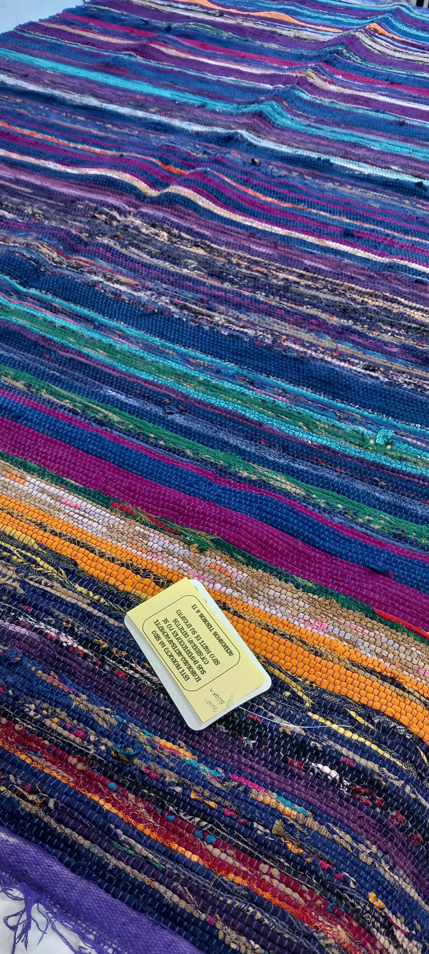 JARAPA PLAID ALFOMBRA FLECO BERENJENA,MODELO ELLORA MULTIUSOS Y MULTICOLOR 100X200CM.TEXTURA Y TRADICIÓN EN UNA SOLA PIEZA.ENVÍO GRATIS SIN PEDIDO MÍNIMO.