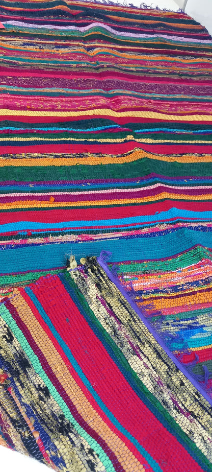 JARAPA PLAID ALFOMBRA FLECO BERENJENA,MODELO ESPECIAS MULTIUSOS Y MULTICOLOR 100X200CM.TEXTURA Y TRADICIÓN EN UNA SOLA PIEZA.ENVÍO GRATIS SIN PEDIDO MÍNIMO.