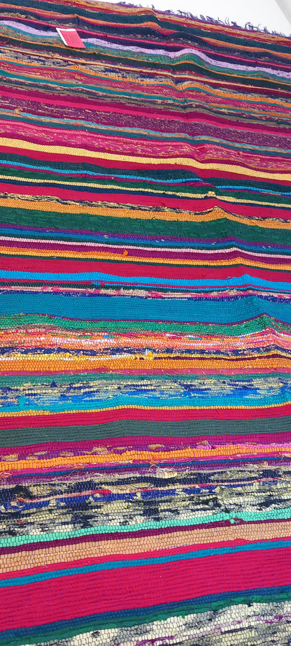 JARAPA PLAID ALFOMBRA FLECO BERENJENA,MODELO ESPECIAS MULTIUSOS Y MULTICOLOR 100X200CM.TEXTURA Y TRADICIÓN EN UNA SOLA PIEZA.ENVÍO GRATIS SIN PEDIDO MÍNIMO.