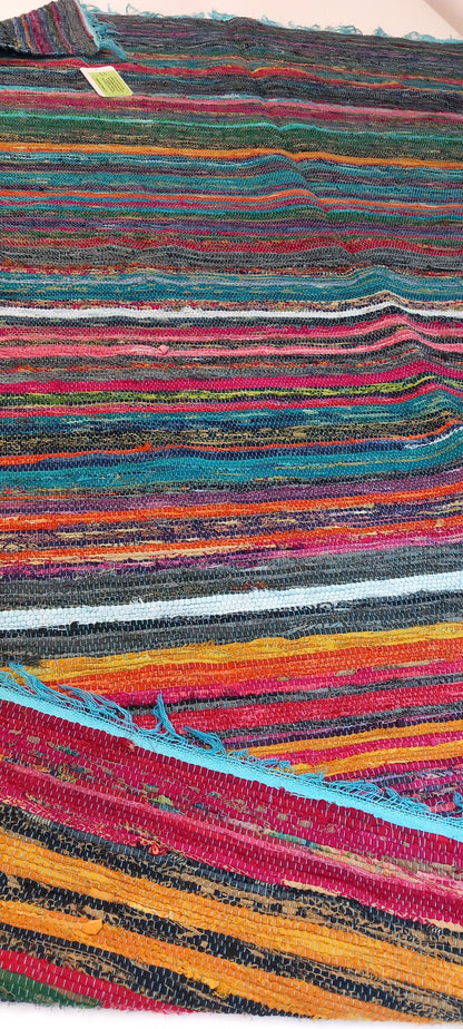 JARAPA PLAID ALFOMBRA FLECO CELESTE,MODELO GANDHI MULTIUSOS Y MULTICOLOR 100X200CM.TEXTURA Y TRADICIÓN EN UNA SOLA PIEZA.ENVÍO GRATIS SIN PEDIDO MÍNIMO.