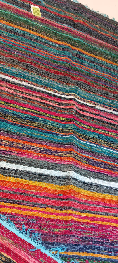 JARAPA PLAID ALFOMBRA FLECO CELESTE,MODELO GANDHI MULTIUSOS Y MULTICOLOR 100X200CM.TEXTURA Y TRADICIÓN EN UNA SOLA PIEZA.ENVÍO GRATIS SIN PEDIDO MÍNIMO.