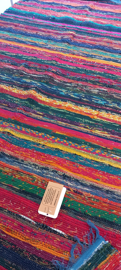 JARAPA PLAID ALFOMBRA FLECO AZUL,MODELO MARAJÁ MULTIUSOS Y MULTICOLOR 100X200CM.TEXTURA Y TRADICIÓN EN UNA SOLA PIEZA.ENVÍO GRATIS SIN PEDIDO MÍNIMO.