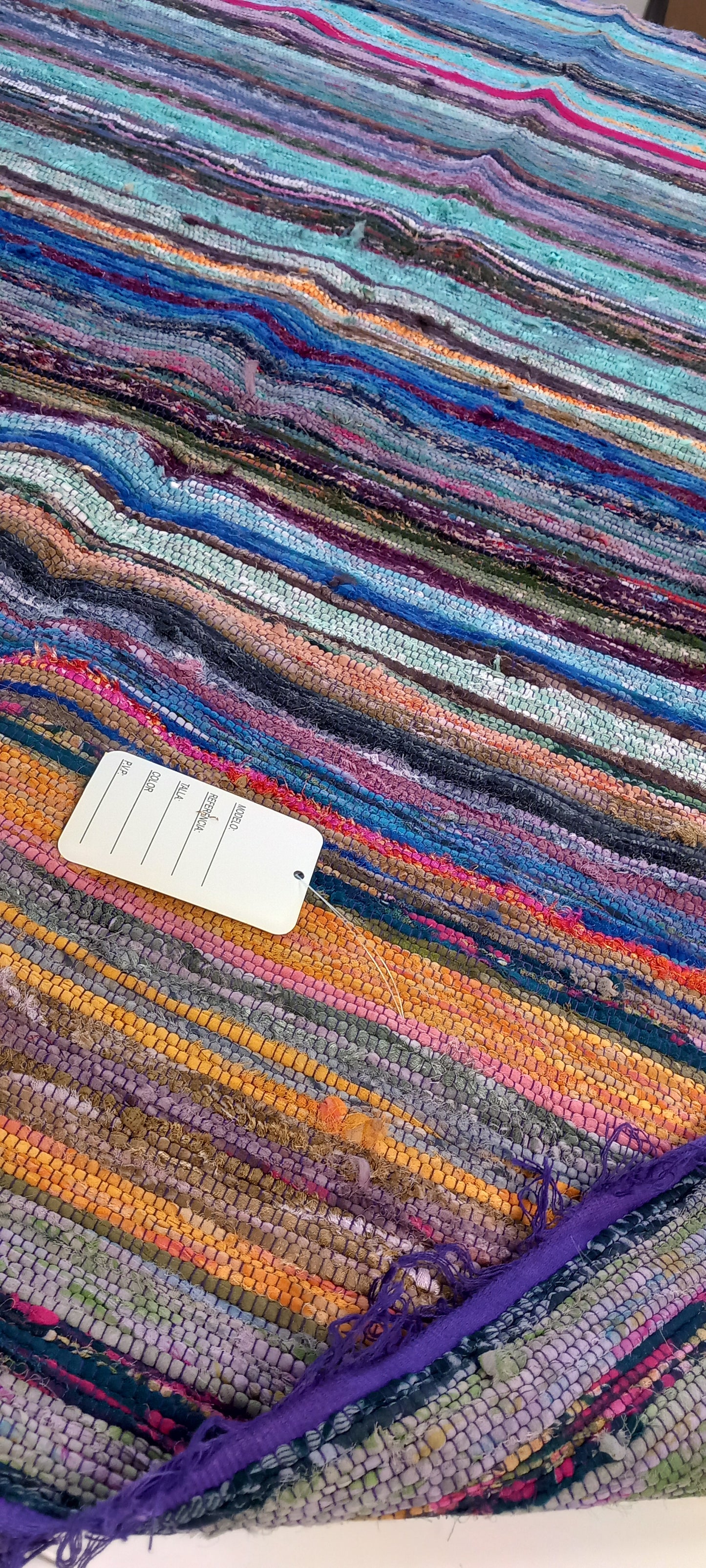 JARAPA PLAID ALFOMBRA FLECOMORADO,MODELO TEMPLO MULTIUSOS Y MULTICOLOR 100X200CM.TEXTURA Y TRADICIÓN EN UNA SOLA PIEZA.ENVÍO GRATIS SIN PEDIDO MÍNIMO.