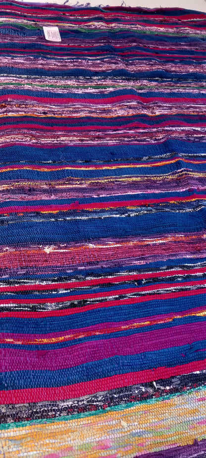 JARAPA PLAID ALFOMBRA FLECO MORADO,MODELO TEMPLO MULTIUSOS Y MULTICOLOR 100X200CM.TEXTURA Y TRADICIÓN EN UNA SOLA PIEZA.ENVÍO GRATIS SIN PEDIDO MÍNIMO.