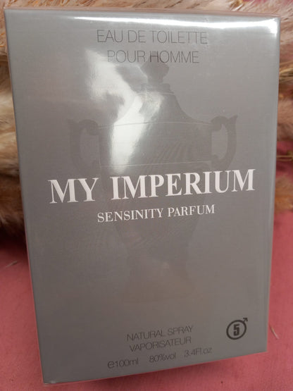 Perfume para hombre MY IMPERIUM de YESENSY 100 ml.