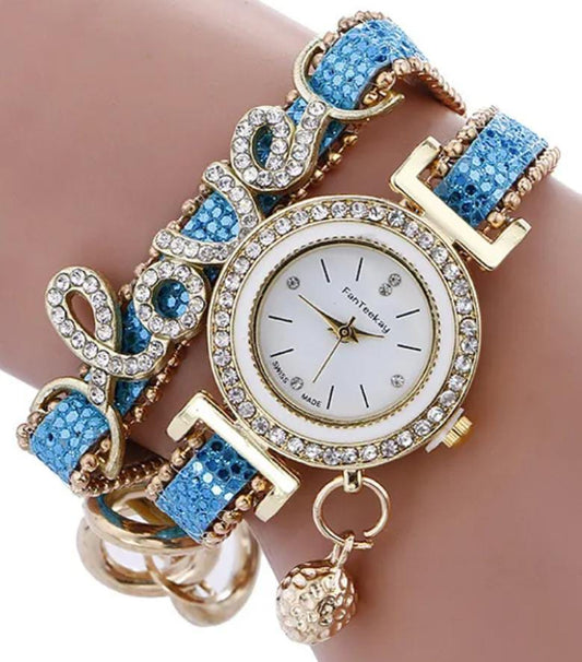Reloj con pulsera para mujer LOVE