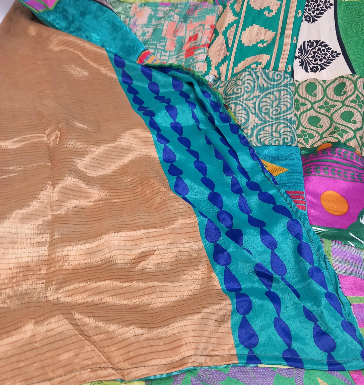 Cortina Bohemia Multicolor A DOBLE CARA.Envío Gratis y precio sin competencia. Modelo ESPERANZA