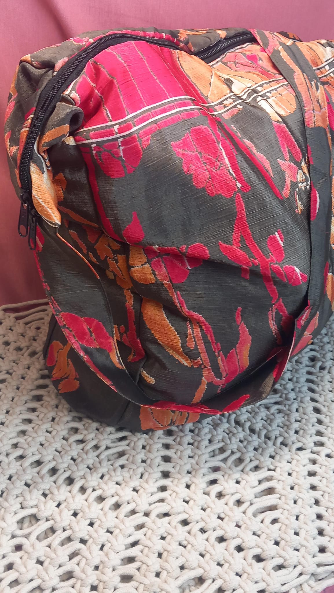 Bolso india 100%artesanía India...Con cremallera.Modelo Sarasvati con envío gratis sin pedido mínimo.