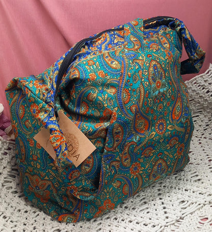 Bolso india 100%artesanía India...Con cremallera.Envío gratis sin pedido mínimo. Modelo Bangalore.