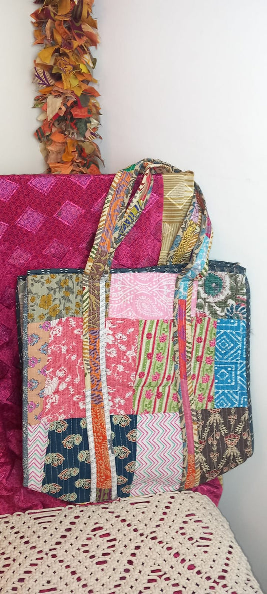 TOTE BAG MULTIFUNCIÓN CON BOLSILLO INTERIOR REVERSIBLE.ENVÍO GRATIS SIN PEDIDO MÍNIMO.