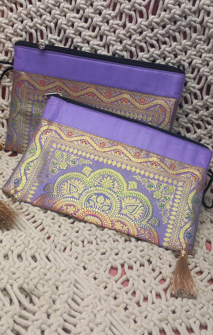 NECESER EN SEDA ELEGANTE IRREPETIBLE Y ESPECIAL. MÁS COLORES EN WEB.ENVÍO GRATIS SIN PEDIDO MÍNIMO.