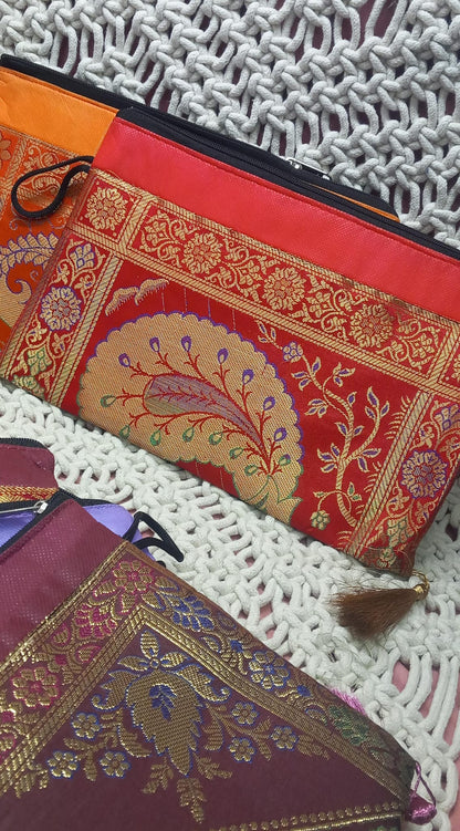 NECESER EN SEDA ELEGANTE IRREPETIBLE Y ESPECIAL. MÁS COLORES EN WEB.ENVÍO GRATIS SIN PEDIDO MÍNIMO.