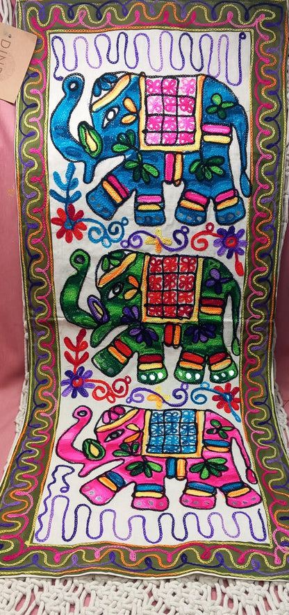 TEXTIL GORA 35X90 PORQUE SOMOS REFERENTES EN ARTESANÍA ESPECIAL.ENVÍO GRATIS SIN PEDIDO MÍNIMO.