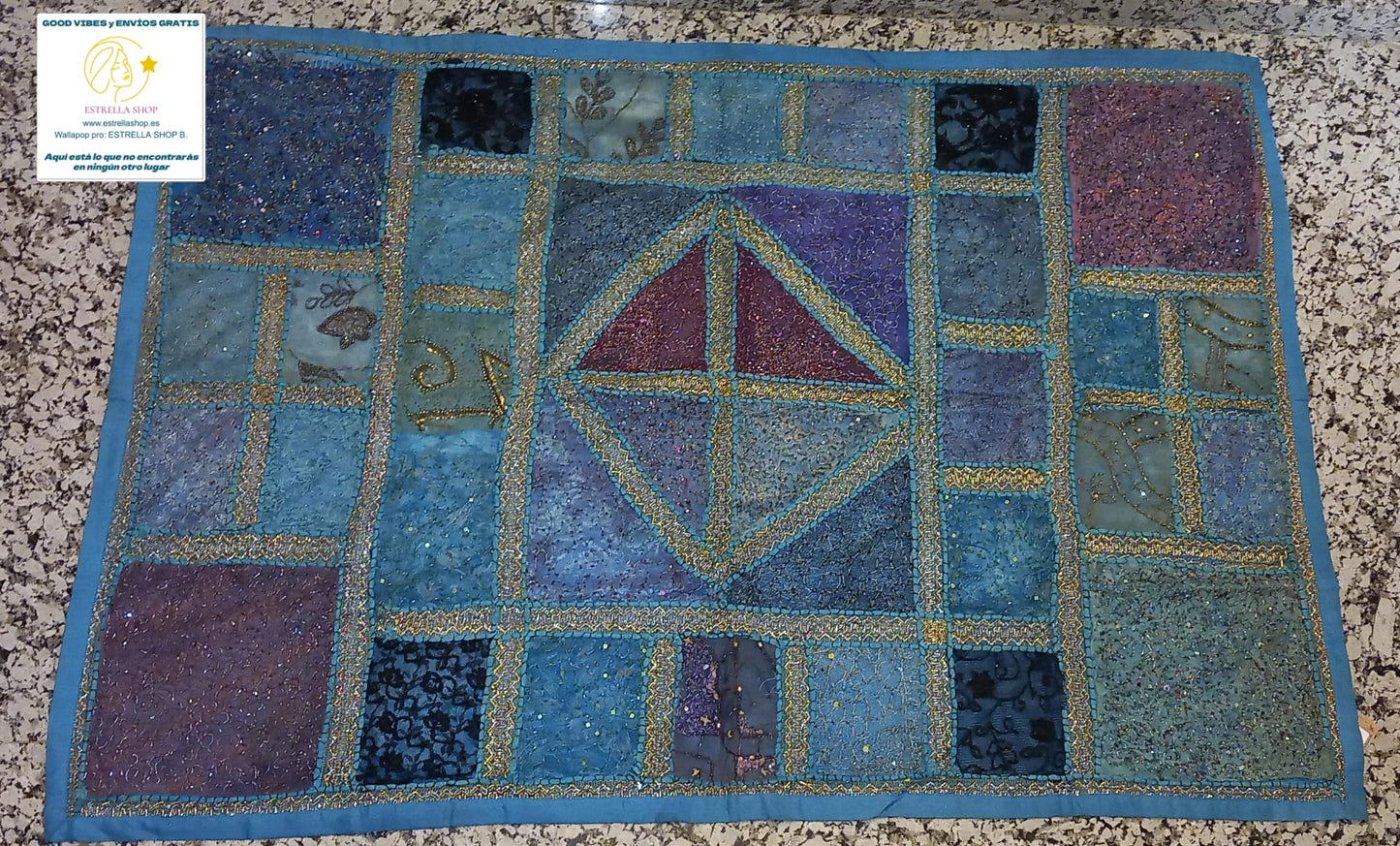 TEXTIL BENARÉS QUE ES UN TESORO REAL TRANSFORMANDO EL AMBIENTE EN UNA EXPERIENCIA. ES UN AUTÉNTICO HALLAZGO.ENVÍO GRATIS SIN PEDIDO MÍNIMO.