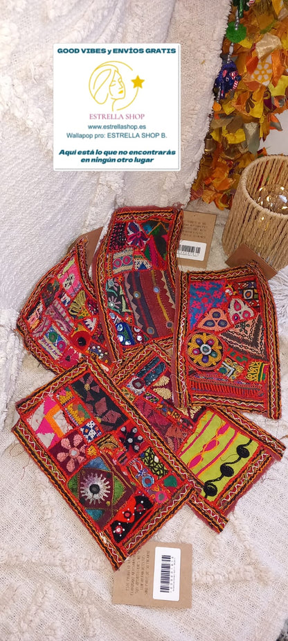 RETAL EXCLUSIVO BANJARA SCRAP 15X20CM,IDEAL PARA CREACIONES TEXTILES CON ENVÍO GRATIS SIN PEDIDO MÍNIMO.