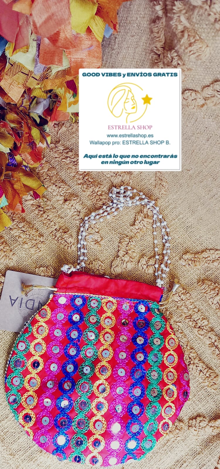 BOMBONERA ESPECIAL ART PRATTI HECHA ARTESANALMENTE EN INDIA.COMPLEMENTO EXCLUSIVO Y DIFERENTE.Varios colores.Precio sin competencia.Envío Gratis.