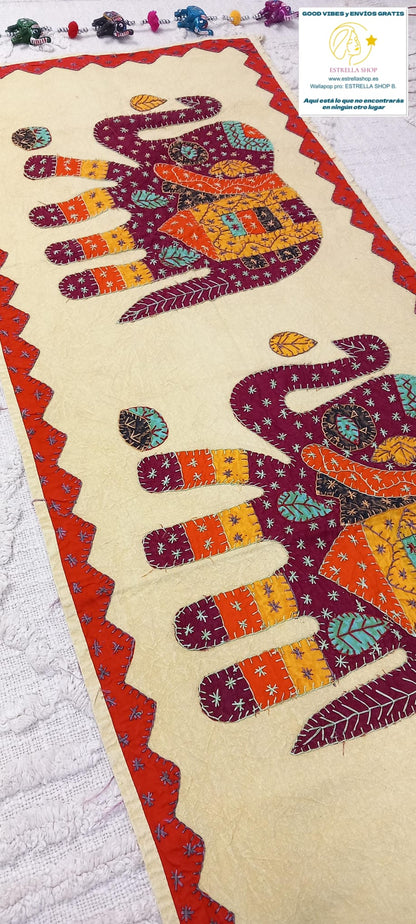 TEXTIL MULTIFUNCIÓN 45X145CM COMO TAPIZ O CAMINO ES UNA PIEZA QUE TRANSFORMA TODO RINCÓN.ENVÍO GRATIS SIN PEDIDO MÍNIMO.