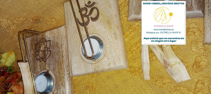 QUEMADORES DE PALO SANTO Y SAHUMERIOS.JOYAS DE MADERA DECORATIVAS CON ALMA MÍSTICA.ENVÍO GRATIS SIN PEDIDO MÍNIMO.