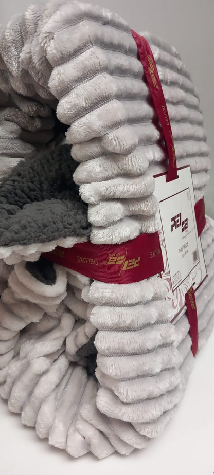MANTAS ACOLCHADAS A DOBLE CARA CON SHERPA DELUXE EN VARIOS COLORES MÁGICOS.ENVÍO GRATIS SIN PEDIDO MÍNIMO.