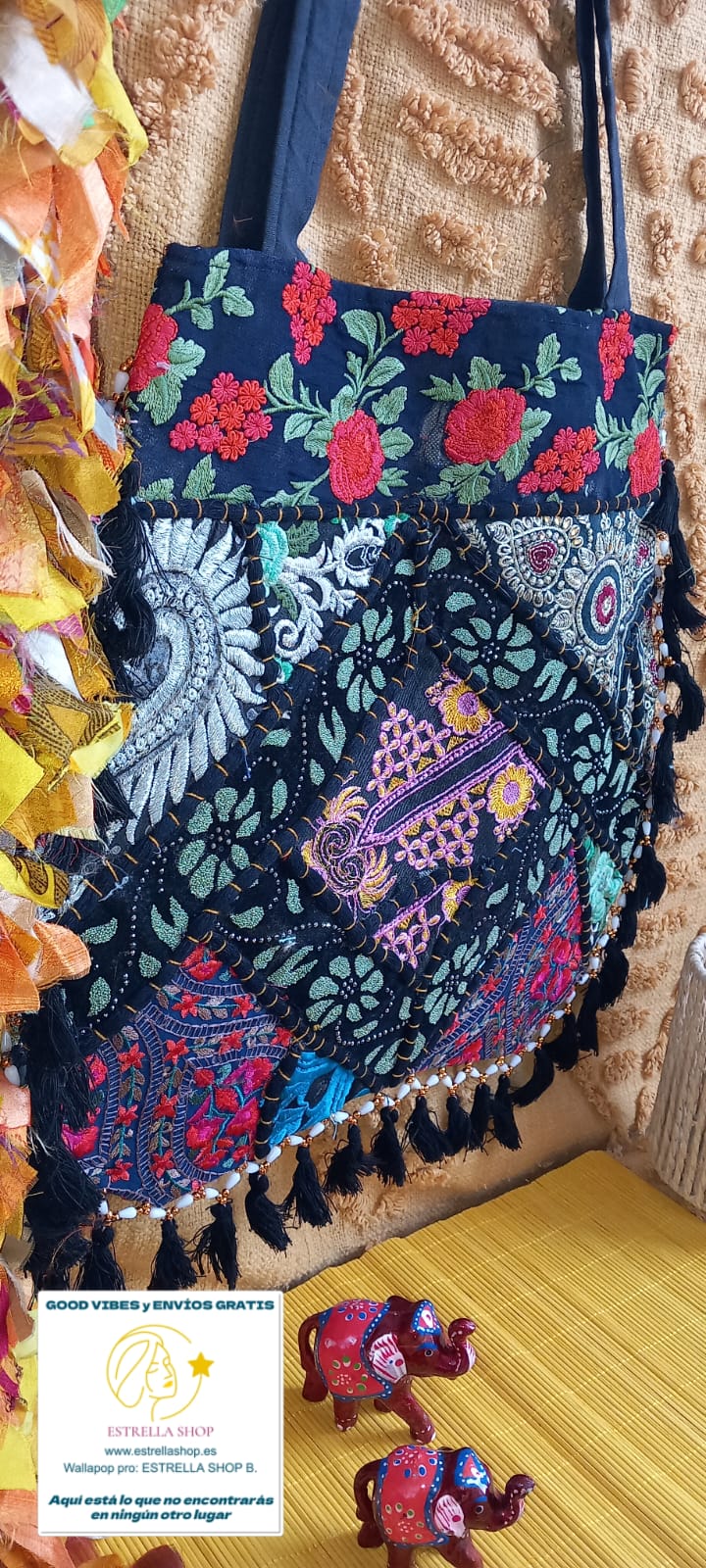 UN BOLSO CON ALMA,SIGNIFICADO Y ESTILO ÚNICO.BOLSO BOMBAY NAYA.ENVÍO GRATIS SIN PEDIDO MÍNIMO.