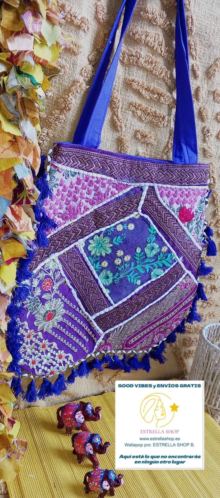 UN BOLSO CON ALMA,SIGNIFICADO Y ESTILO ÚNICO.BOLSO CALCUTA NAYA.ENVÍO GRATIS SIN PEDIDO MÍNIMO.