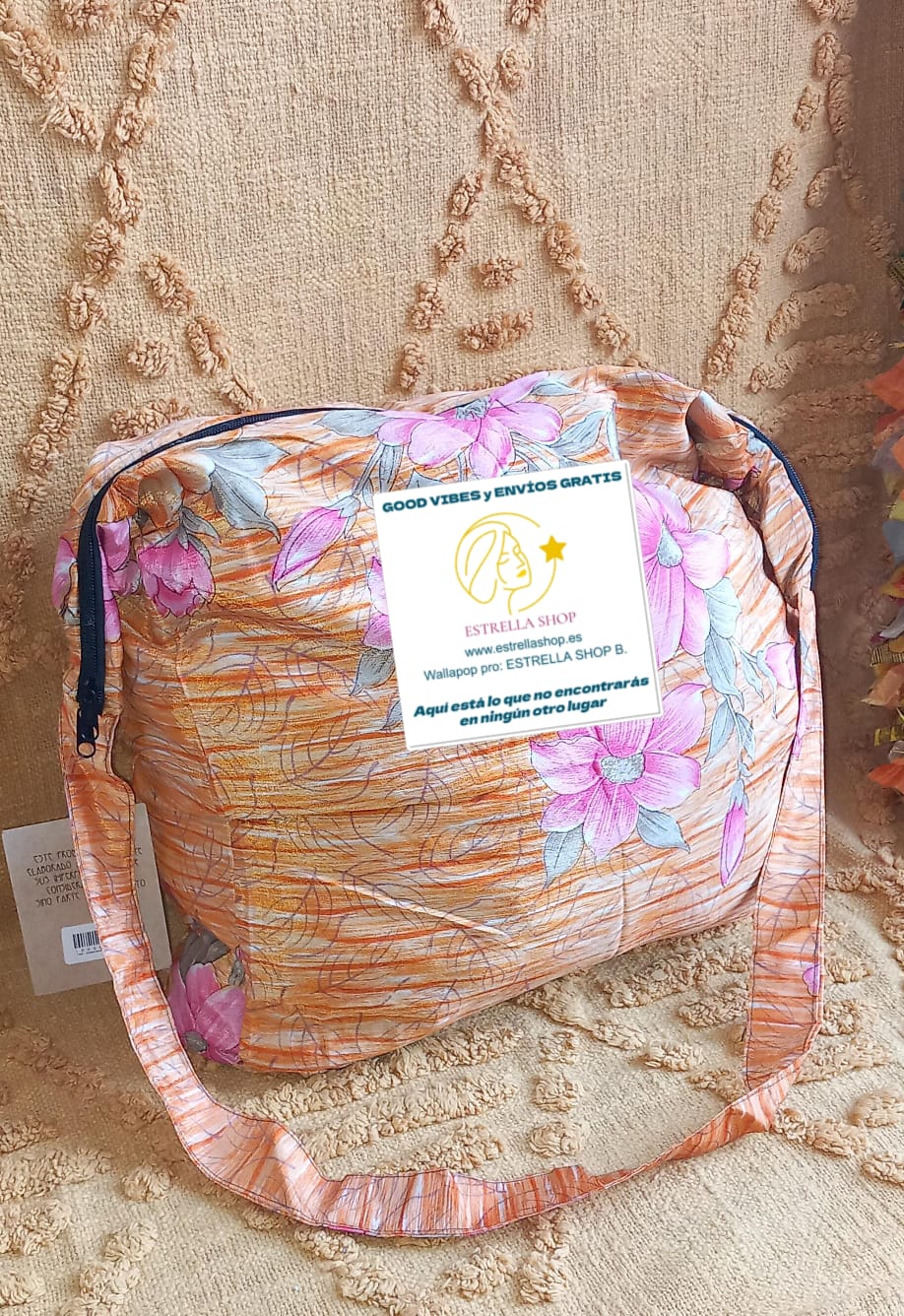BOLSO SEDA CON CREMALLERA,AUTÉNTICA ARTESANÍA INDIA CON MÁGICOS COLORES.ENVÍO GRATIS SIN PEDIDO MÍNIMO.