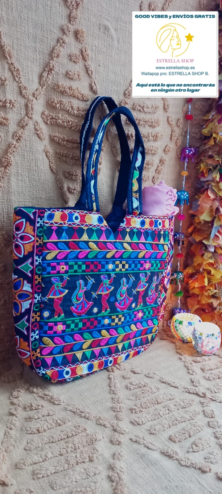 BOLSO FRAME DANZA EN LA INDIA ES UNA PIEZA AUTÉNTICA CON PERSONALIDAD Y LLENA DE ALMA.ENVÍO GRATIS SIN PEDIDO MÍNIMO.