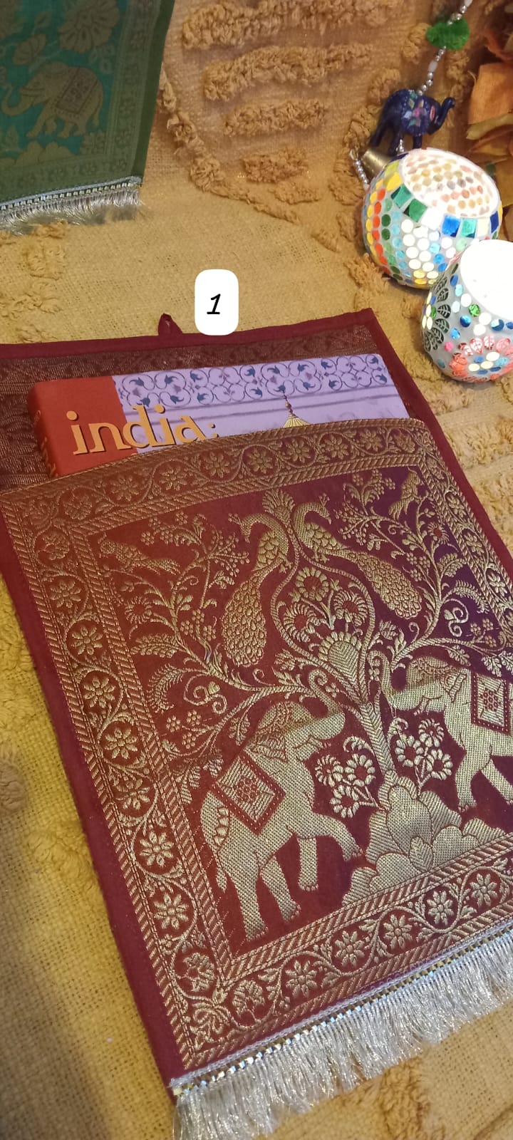 TAPIZ CON BOLSILLO Y FLECO A ELEGIR MULTIFUNCIÓN."MAGIA INDIA"ENVÍO GRATIS SIN PEDIDO MÍNIMO.