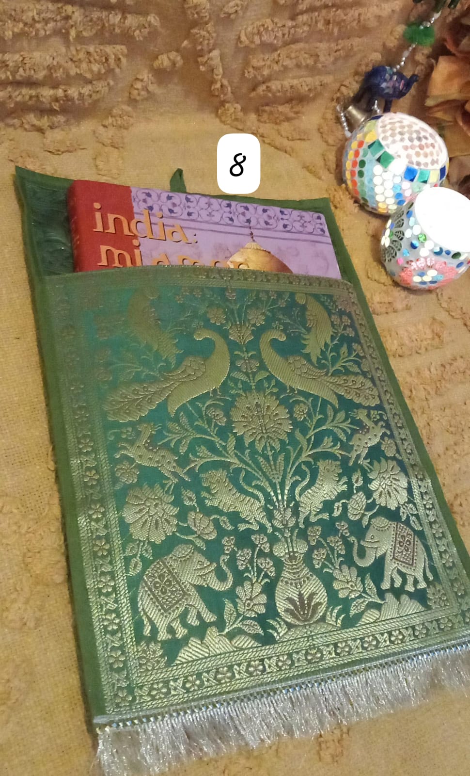 TAPIZ CON BOLSILLO Y FLECO A ELEGIR MULTIFUNCIÓN."MAGIA INDIA"ENVÍO GRATIS SIN PEDIDO MÍNIMO.