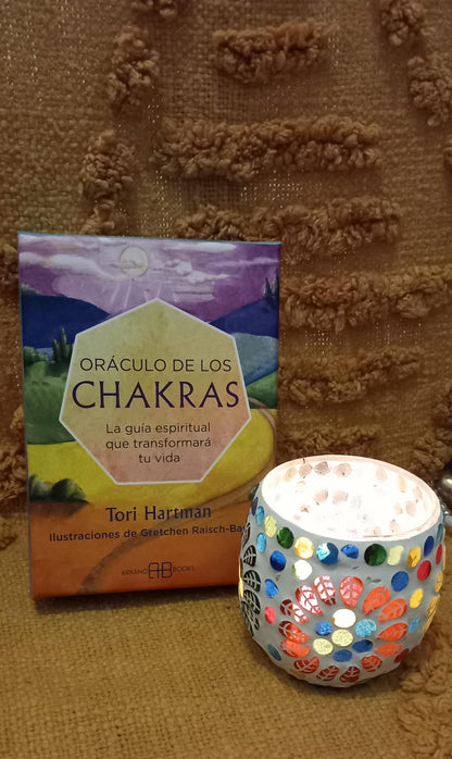 ORÁCULO DE LOS CHAKRAS,LA GUIA QUE TRANSFORMARÁ TU VIDA.ENVÍO GRATIS SIN PEDIDO MÍNIMO.