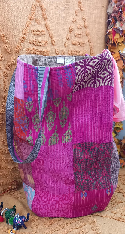 CESTO MAGiCOS al ser MULTIUSOS PATCHORK CON YUTE,MULTIFUNCIONAL CON ESTAMPADOS ÚNICOS,ENVÍO GRATIS SIN PEDIDO MÍNIMO.