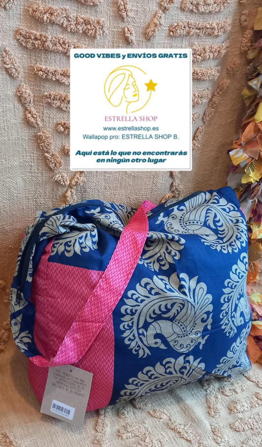 BOLSO SEDA CON CREMALLERA,AUTÉNTICA ARTESANÍA INDIA CON MÁGICOS COLORES.ENVÍO GRATIS SIN PEDIDO MÍNIMO.