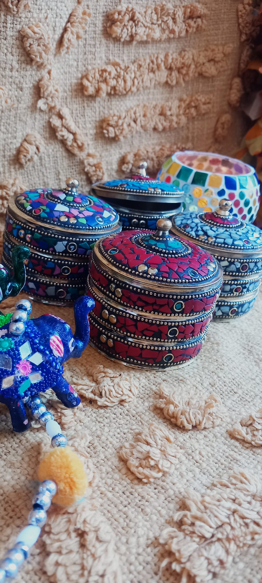MÁGICAS CAJAS NÁCAR HECHAS A MANO EN LA INDIA.ENVÍO GRATIS SIN PEDIDO MÍNIMO.